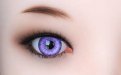 Doll Sweet Purpurfarbene Augen