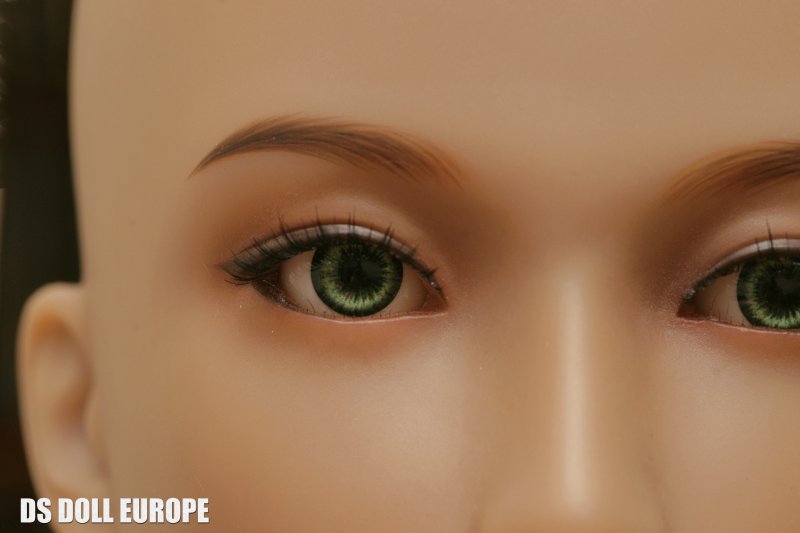 Grüne Augen und Hautton Brown - Doll Sweet Emily Kopf
