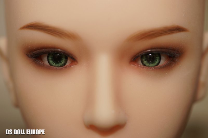 Grüne Augen und Hautton LPink - Doll Sweet sKayla Kopf
