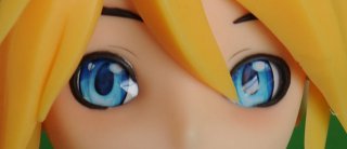 Doll Sweet Blaue Cartoon Augen